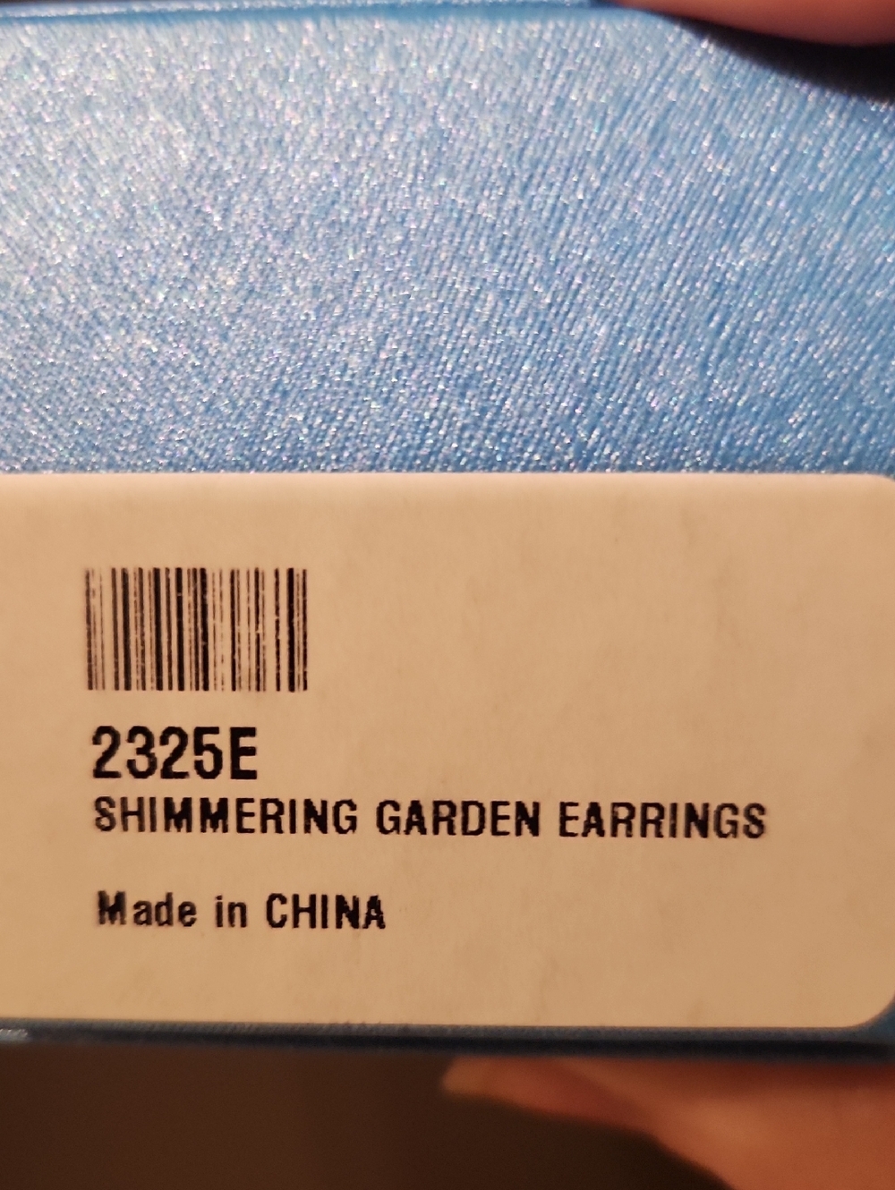 Touchstone Crystal Swarovski Shimmering Garden Earrings - Picture 4 of 4